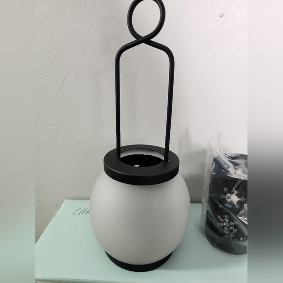 PartyLite Change-O-Lantern Candle Holder Halloween and Snowflakes P8300 - Picture 7 of 7